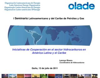 I Seminario Latinoamericano y del Caribe de Petróleo y Gas