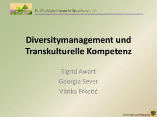 Diversitymanagement und Transkulturelle Kompetenz