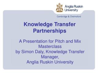 Knowledge Transfer Partnerships