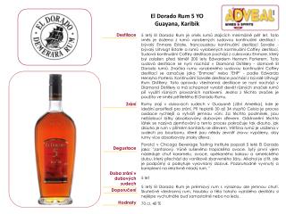 El Dorado Rum 5 YO Guayana, Karibik