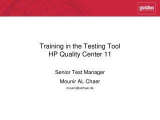 Training in the Testing Tool HP Quality Center 11