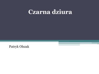 Czarna dziura