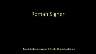 Roman Signer