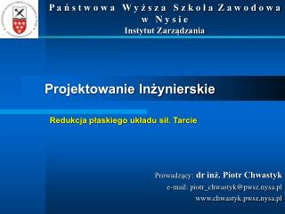 Projektowanie Inżynierskie