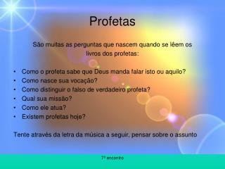 Profetas