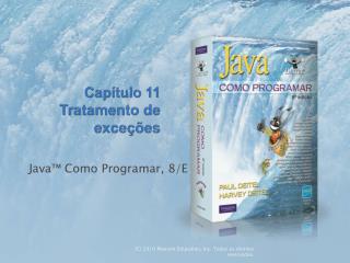Capítulo 11 Tratamento de exceções