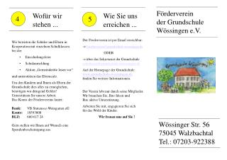 Förderverein der Grundschule Wössingen e.V.