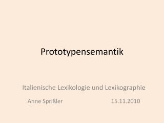 Prototypensemantik