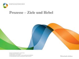 Prozesse – Ziele und Hebel