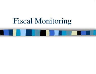 Fiscal Monitoring