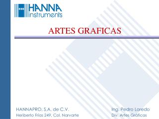 ARTES GRAFICAS