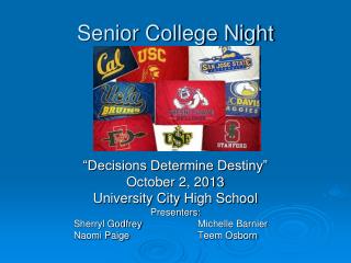 Senior College Night