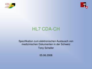 HL7 CDA-CH