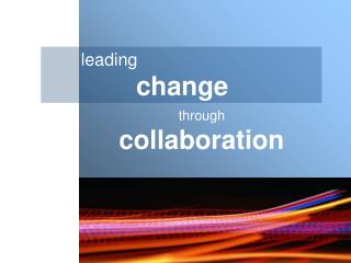 leading change