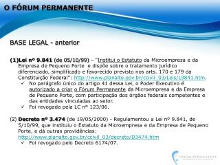 BASE LEGAL - anterior