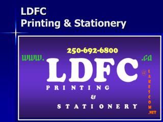 LDFC Printing &amp; Stationery