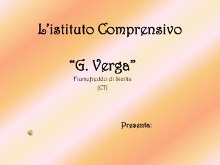 L’istituto Comprensivo