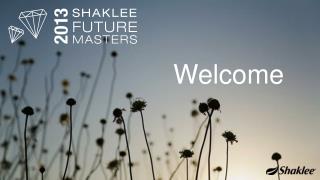 Welcome