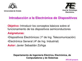 Introducción a la Electrónica de Dispositivos