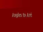 Angles in Art