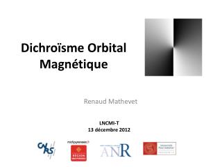 Dichroïsme Orbital Magnétique