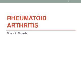 Rheumatoid Arthritis