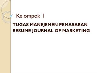 Kelompok 1