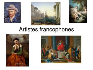 Artistes francophones