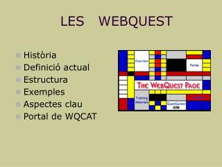 LES WEBQUEST