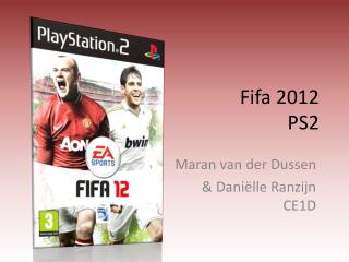 Fifa 2012 PS2