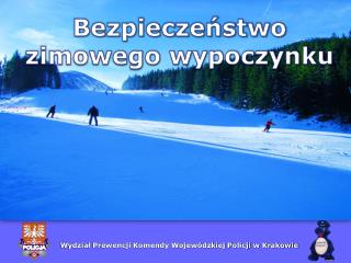 Bezpieczeństwo zimowego wypoczynku