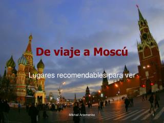 De viaje a Moscú