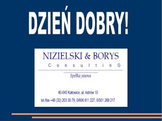 DZIEŃ DOBRY!