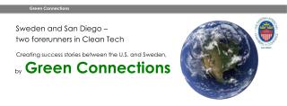 Sweden and San Diego – two forerunners in Clean Tech