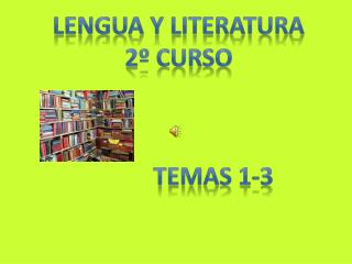 lengua y literatura 2º curso