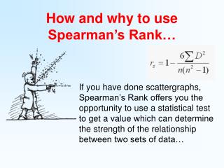 How and why to use Spearman’s Rank…