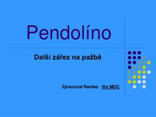Pendolíno