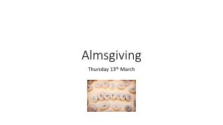 Almsgiving