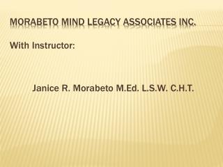 Morabeto Mind Legacy Associates Inc.