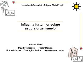 Influenţa furtunilor solare asupra organismelor