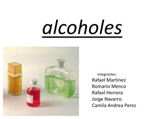 alcoholes