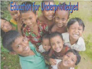 Education for Underpriviledged