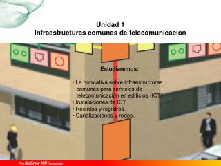 Unidad 1 Infraestructuras comunes de telecomunicación