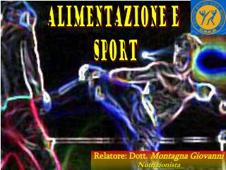 Alimentazione e sport