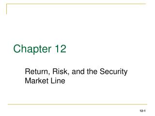 Chapter 12