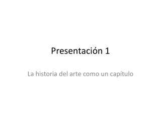 Presentación 1