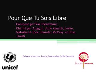 Pour Que Tu Sois Libre
