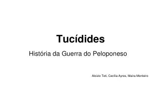 Tucídides
