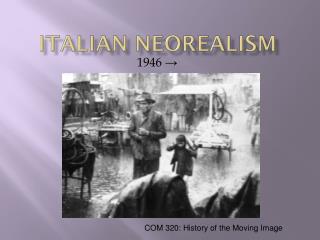 Italian NeoRealism