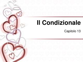 Il Condizionale